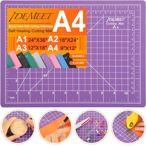Density upgraded 9"x12" Self Healing Cutting Mat