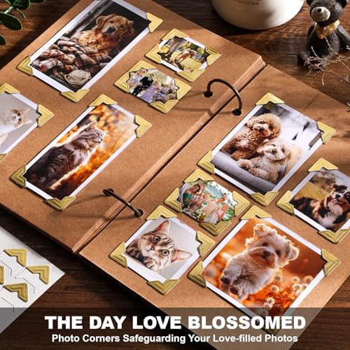 360 Pcs Photo Corners for Scrapbooking
