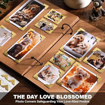 360 Pcs Photo Corners for Scrapbooking