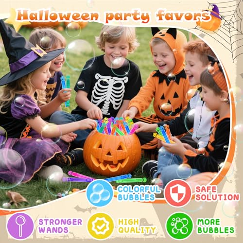 400 Piece Halloween Party Favor Bubbles (4.8 Ounce)