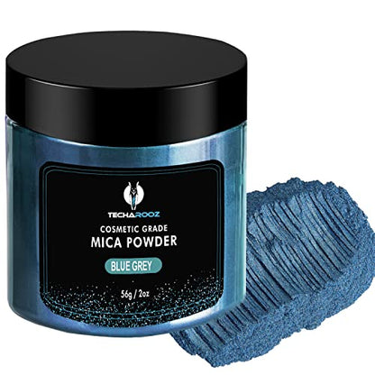 Blue Grey Mica Powder for Epoxy Resin 56g