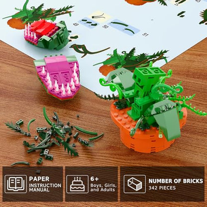 Audrey 2 Cannibal Flower Building Block Set