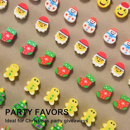 330pcs Mini Christmas Erasers for Kids Bulk (330 Count)