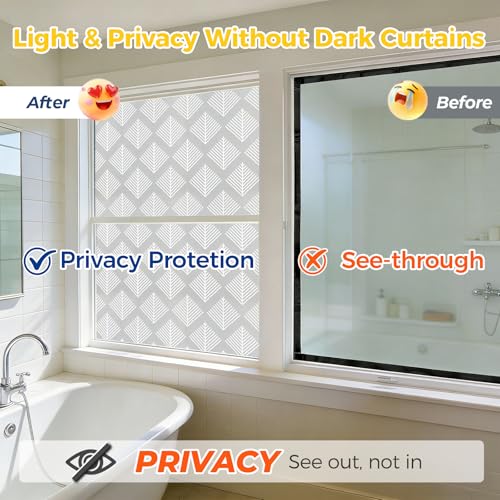 Window Privacy Film Decorative Non