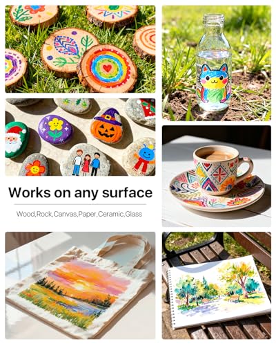 Acrylic Paint Markers 60 Colors