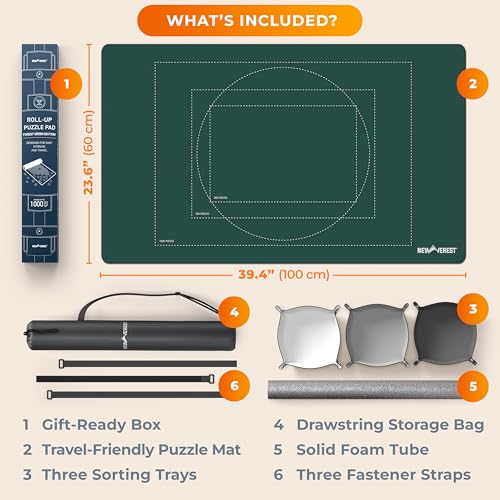 The Original Newverest Jigsaw Puzzle Mat Roll Up