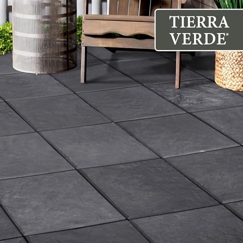 TierraVerde Faux Stone Square Stomp Stones (10 Count)