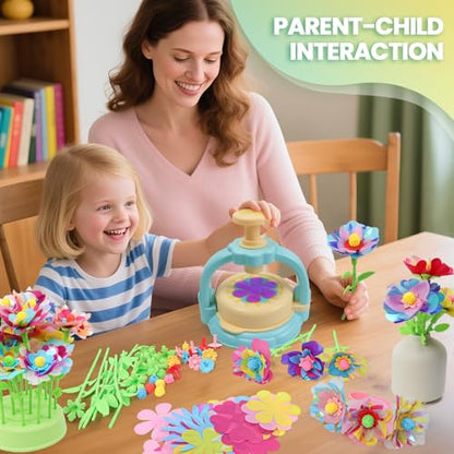 Flower Craft Kit for Kids Ages 4 (120 Count)