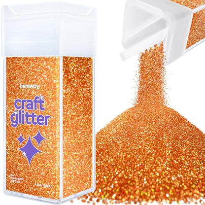 Craft Glitter Shaker Copper Holographic 110g Microfine (3.8 Ounce)