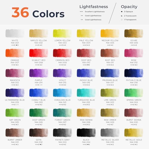 Watercolor Paint Set for Adults Kids
