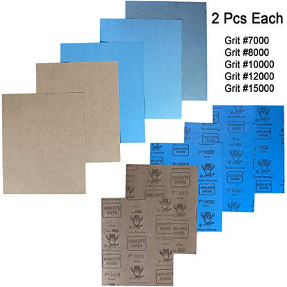 9x11 inch 10 Sheets Sandpaper (10 Count)