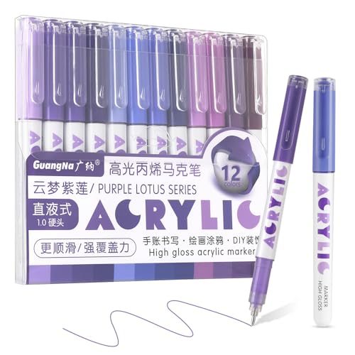 Acrylic Gel Pens (12 Count)