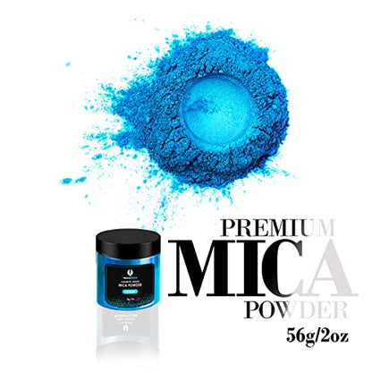 Ice Blue Mica Powder for Epoxy Resin 56g