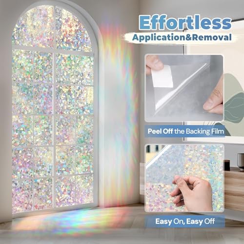Stained Glass Window Privacy Film