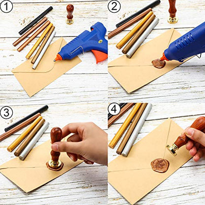 Retro Glue Gun Sealing Wax Sticks (15 Count)