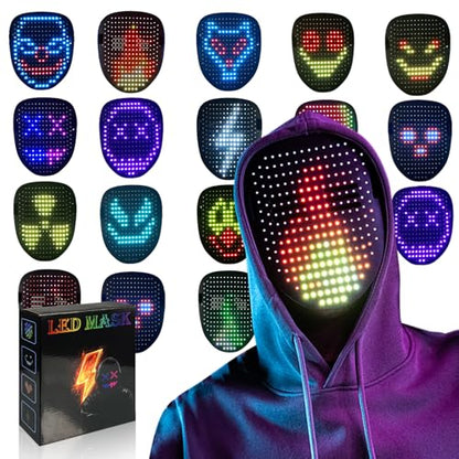Led Mask with Gesture Sensing