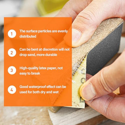 Sandpaper Assortment 24 PCS