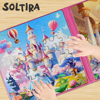 Magnetic Puzzles for Girls 4 (126 Count)