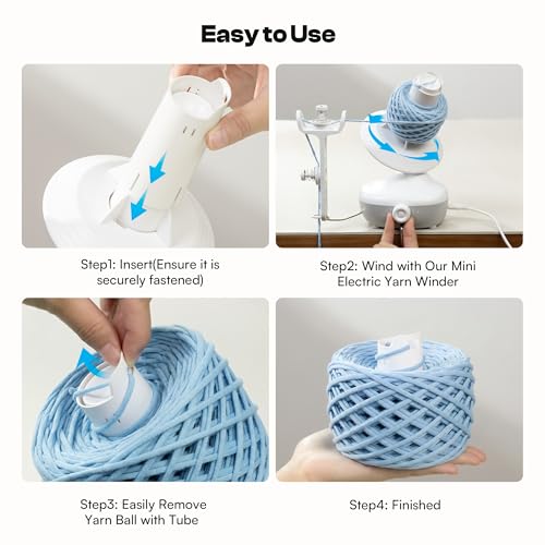 30pcs Reusable Yarn Cake Tubes for Our Electric Yarn Winders