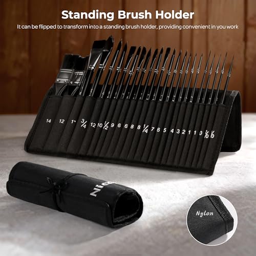 Watercolor Brushes Professional (24 Count)