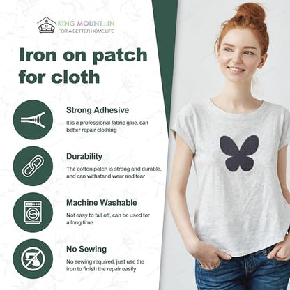 Iron on Patches for Clothes (70 Ounce)