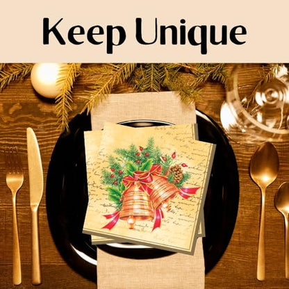 20 ct 13x13 Christmas Paper Decoupage Napkins (20 Count)