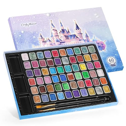 Mini Forestry Shifting Watercolor Painting Set (2.03 Ounce)