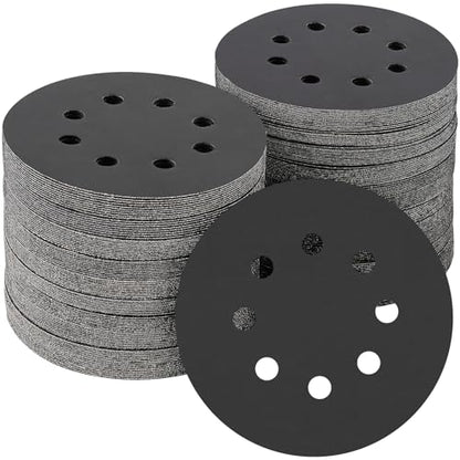 100PCS 5 Inch Sanding Discs 1500Grit Random Orbit Sander Sandpaper (100 Count)