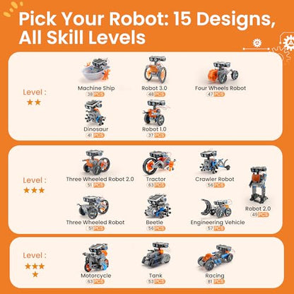 Solar Building Robot Kit 15