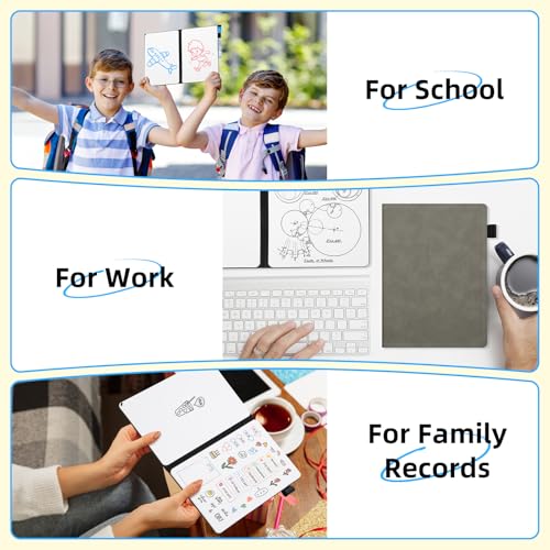 Portable Dry Erase Whiteboard Notebook
