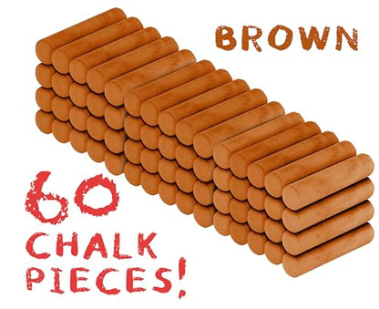 60 Count Pack of Sidewalk Chalk