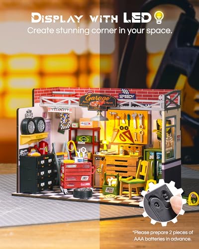 Workshop DIY Miniature Dollhouse Kit Creative Gift for Adults