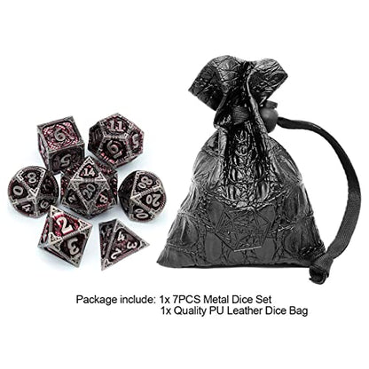 Metal DND Dice Set