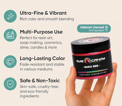 Pigments Premium Red Mica Powder
