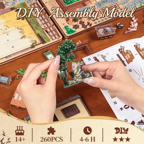 Japanese Book Nook Kit for Adults