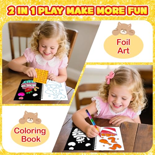 Foil Art Party Favors for Kids (24 Count)