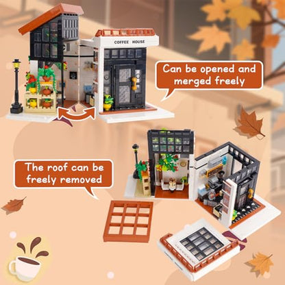 City Coffee House Building Blocks Set