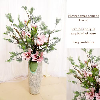 39.3in Bendable Artificial Pine Tree Branch Cedar Stems Reptile Yules Decor