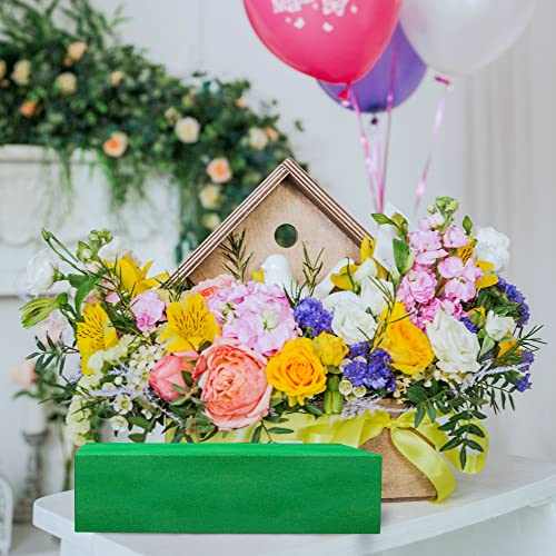 Pack of 2 Large Size Floral Foam Blocks for Fresh and Artificial Flowers (2 Count)