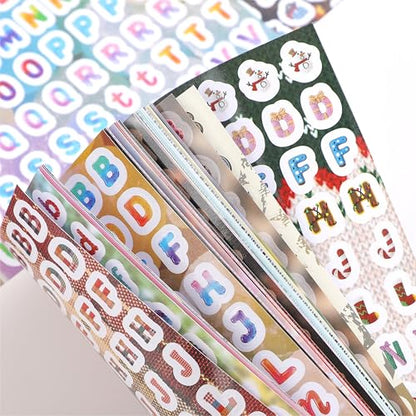 3000+ Pcs Alphabet Sticker for Journaling