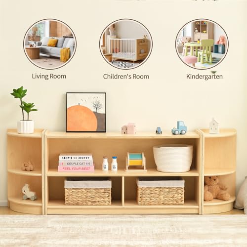 Wood Corner Cabinet (2 Count)