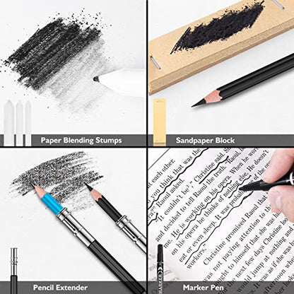 76 Pcs Art Supplies Drawing Kit (76 Count)