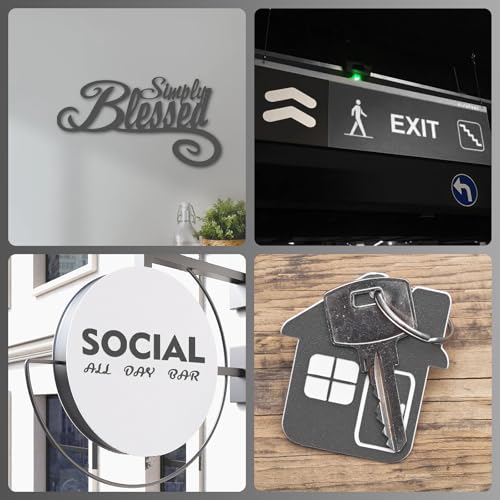 Laser Engraving Blank Gray ABS Double Color Plastic Sheet