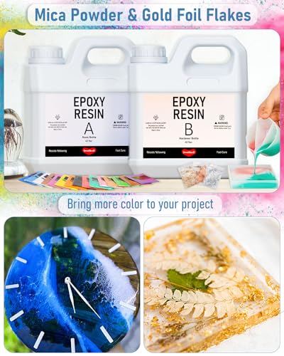 80 Oz Crystal Clear Epoxy Resin Kit (80 Ounce)