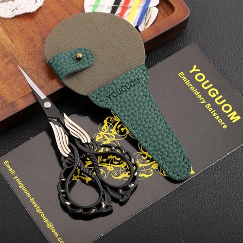 Crochet Scissors with Sheath