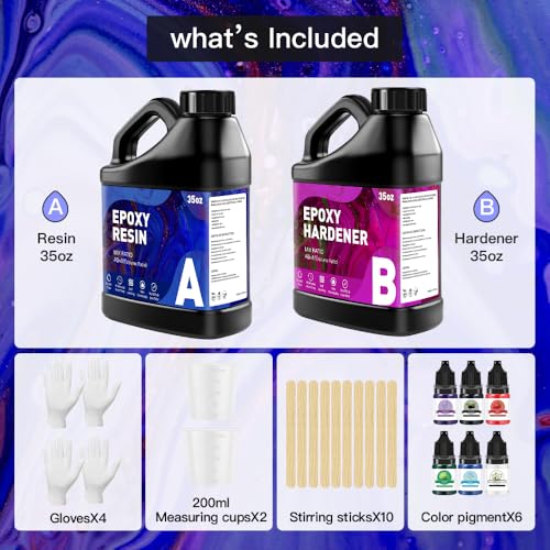 Epoxy Resin Kit 70OZ (70 Ounce)