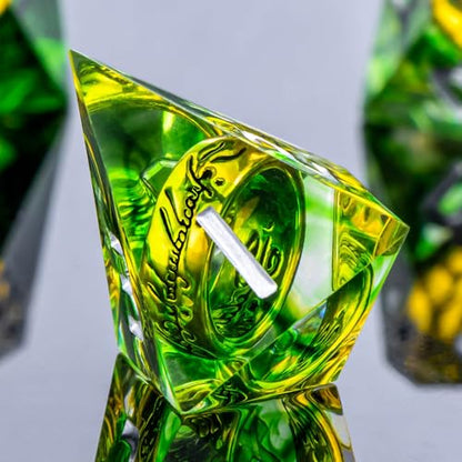 Magic Lord Rings DND Dice Set with Box