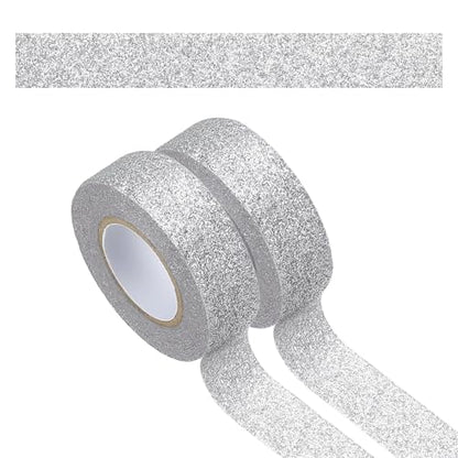 2 Roll Glitter Paper Washi Tape (2 Count)