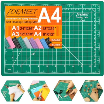 Density upgraded 9"x12" Self Healing Cutting Mat