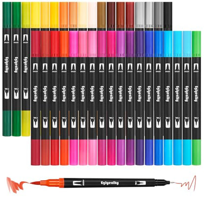 Colored Markers for Adult Coloring (36 Count)